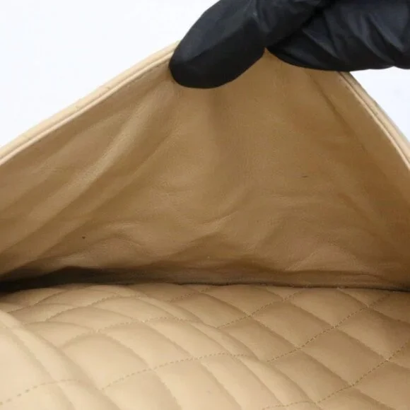 Chanel Beige Calfskin Cambon Ligne Large Tote Handbag 10115108 - Picture 14 of 16